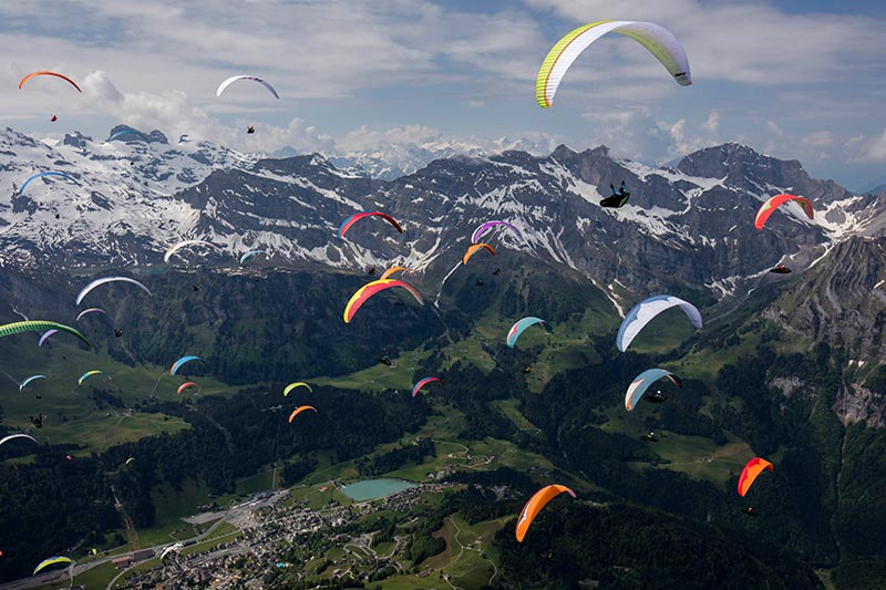 Gleitschirmflug Paragliding Luzern