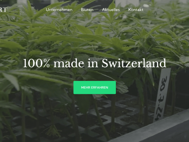 Medizinisches Cannabis Schweiz